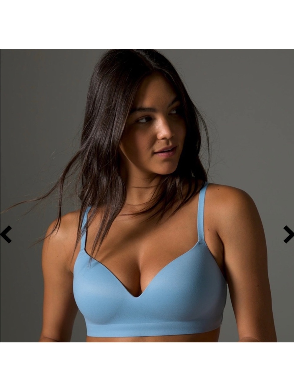 Soma Enbliss Wireless Light Blue Bra EUC 38D
